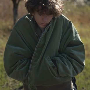 25AW UNLIKELY COVERCHORD限定复古双面飞行夹克 REVERSIBLE