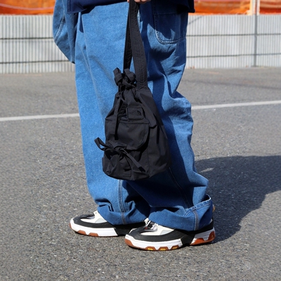 TNF北面紫标尼龙户外斜挎手提包