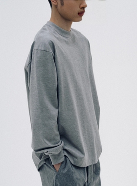 KAPTAIN SUNSHINE Tube L/S Tee Heavy25AW重磅苏文匹马棉长袖T恤