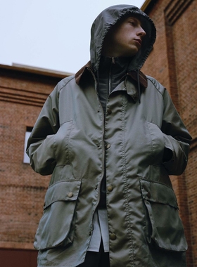 Barbour x MARKAWARE for EDIFICE BEDALE 25SS 联名宽松双面夹克