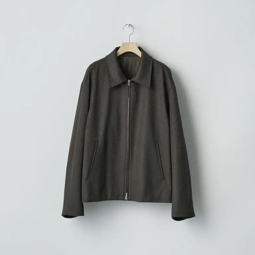 ssstein羊毛羊绒混纺海狸皮夹克