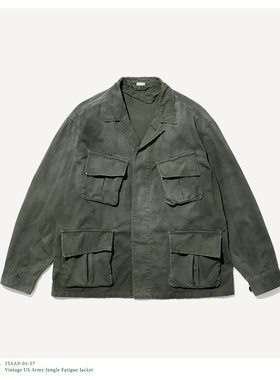 A.PRESSE Vintage US Army Jungle Fatigue Jacket 25AW 做旧夹克
