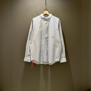LOOSE SHIRT 25AW BEAMS 衬衫 BASIC 日产红绳格纹宽松长袖 JAPAN