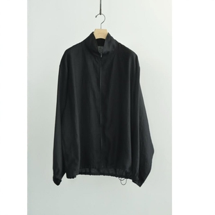 26SS COMOLI Jacket Zip 植物纤维汉麻抽绳拉链夹克 Canapa