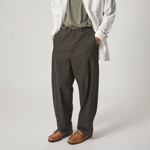 Steven Alan High Twill Army Trousers26SS强捻斜纹布直筒卡其裤