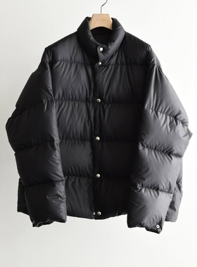COMOLI down jacket 25AW 定番轻量尼龙短款羽绒服