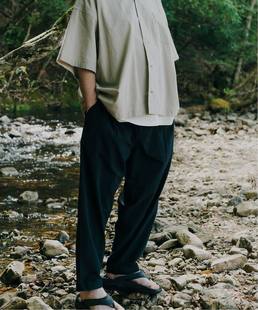 pants 23SSis Wide easy JOURNAL ness木下宽松锥形长裤 STANDARD