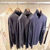 羊绒宽松高领针织衫 BATONER NECK 26SS CASHMERE TURTLE