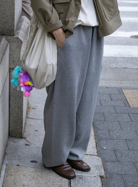 nanamica Sweat Pants 25AW Coolmax混纺宽松收脚直筒运动卫裤