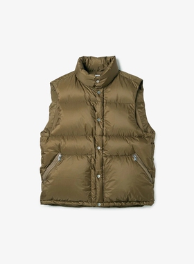 nonnative EXPLORER DOWN VEST NYLON25AW尼龙防撕布机能羽绒马甲