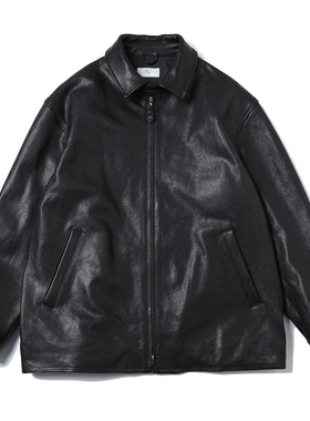 HERILL Lamb Lather Jacket 26SS 宽松羊羔皮衣夹克