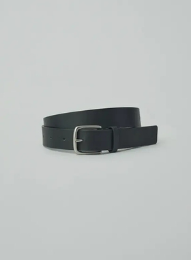 ssstein Classic Leather Belt 26AW 复古经典休闲方扣牛皮腰带