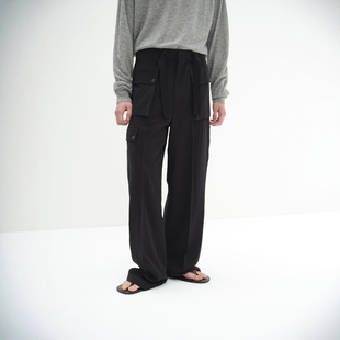 VIYELLA CARGO PANTS AURALEE 裤 WOOL 25SS轻量棉羊绒工装 COTTON