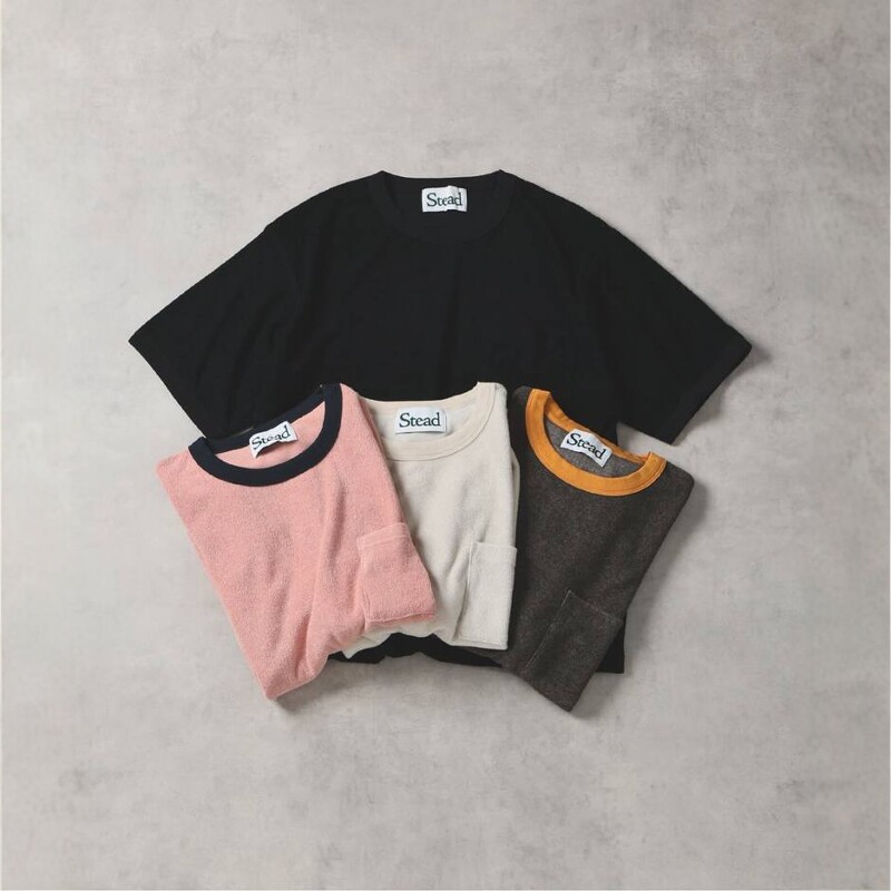 J.S.Homestead Stead Pile Pocket Tee 26SS 毛巾料口袋短袖T恤