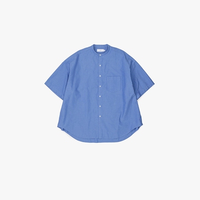 Graphpaper牛津布立领短袖衬衫