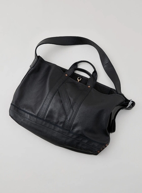NICENESS H.LEDZ Leather Shoulder Strap Bag25AW马皮斜挎托特包