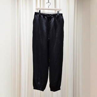 Canapa 亚麻宽松抽绳收脚长裤 drawstring 25SS pants COMOLI