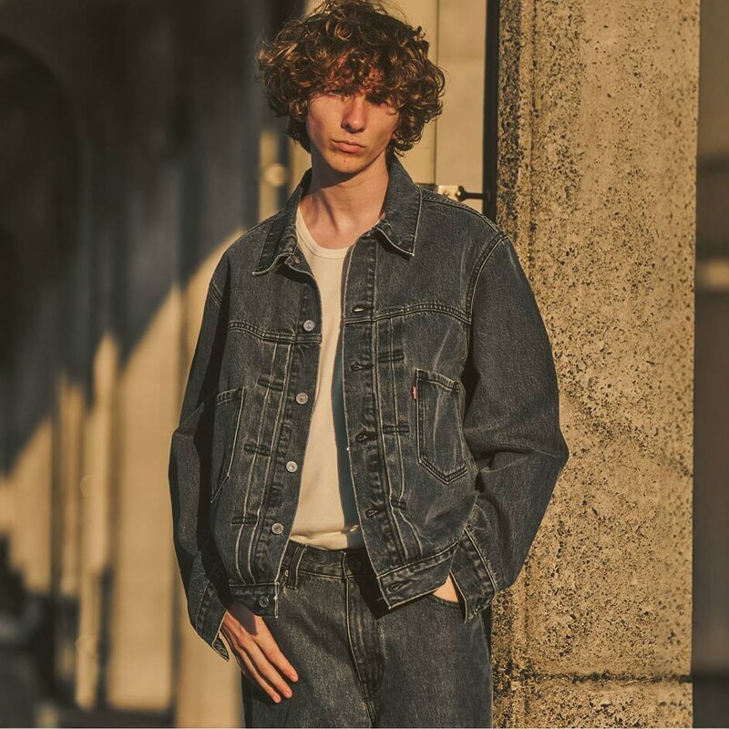 Levi’sEDIFICE灰色牛仔夹克