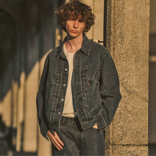 Levi’s × EDIFICE Type 2 Trucker Jacket26AW水洗灰色牛仔夹克