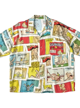 PORTER CLASSIC ALOHA SHIRT 25SS 迪斯尼小飞象夏威夷短袖衬衫