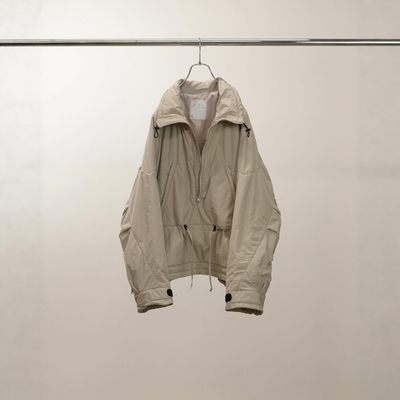 ANCELLM复古半拉链套头棉服夹克