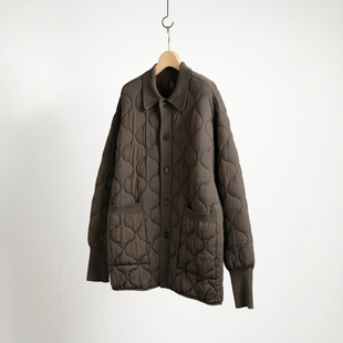 直营店限定 BATONER 25AW COVERALL 绗缝针织风衣夹克 QUILTING