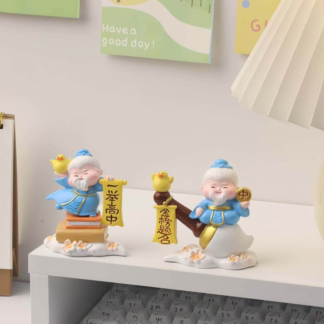 孔子摆件逢考必过中考加油高考吉祥物上岸好运礼物孔庙文创纪念品