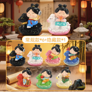 2026本命马年吉祥物唐小糖马上有喜盲盒摆件礼物女生年会新年礼品