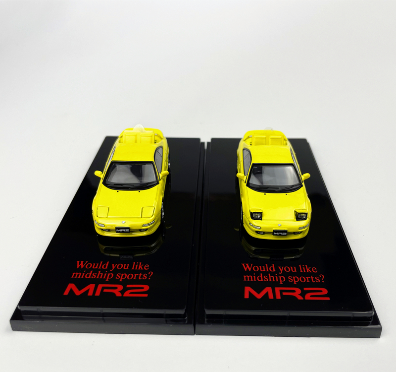 HOBBYJAPAN合金车模型丰田MR2