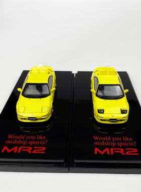 Hobby JAPAN现货1:64TOYOTA丰田MR2 SW20 GT-S赛车版合金汽车模型