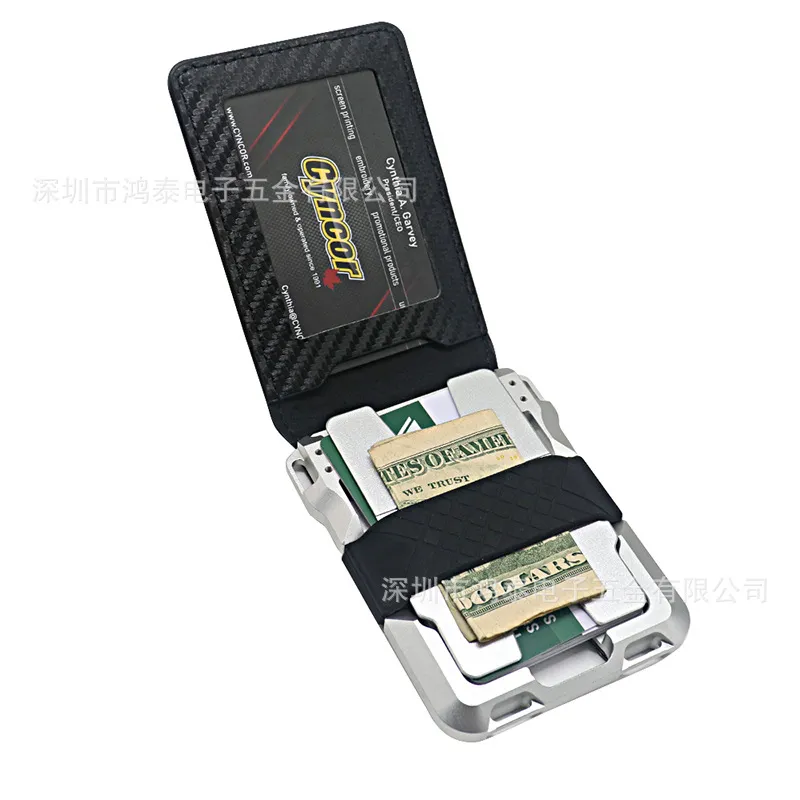 直售驾驶证钱包金属RFID卡包卡套防盗刷铝合金信用卡夹银行卡