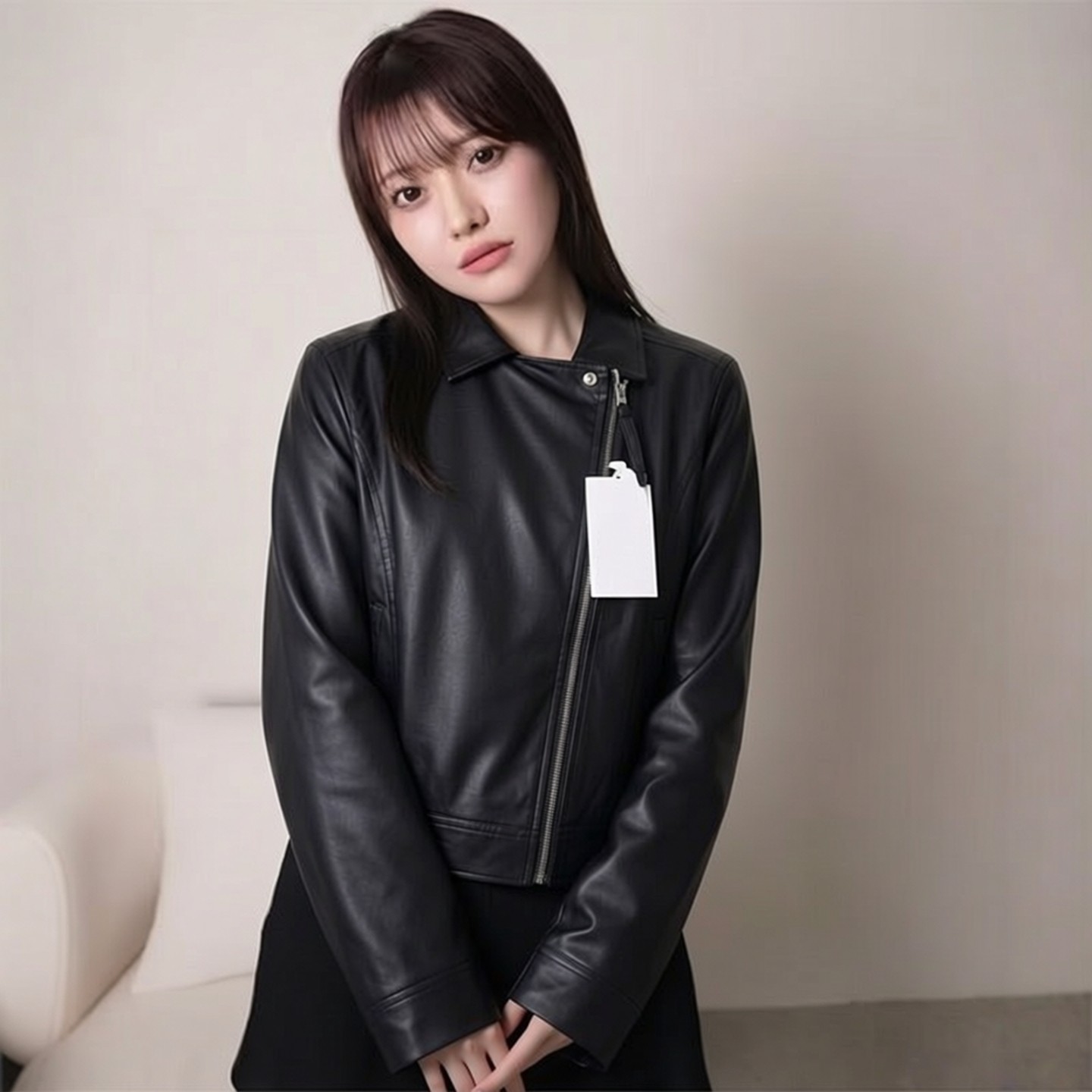 日单春秋季PU皮衣女2026新款机车外套女小皮衣短款潮流修身皮夹克,女装/女士精品,皮衣,淘宝优惠券,粉丝福利购,淘宝优惠卷