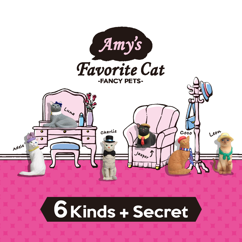 Amy's Favorite Cat - FANCY PETS -日系可愛貓咪裝飾擺件