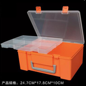 乐高积木收纳盒  收纳箱 积木整理箱 小颗粒积木收纳箱带夹层