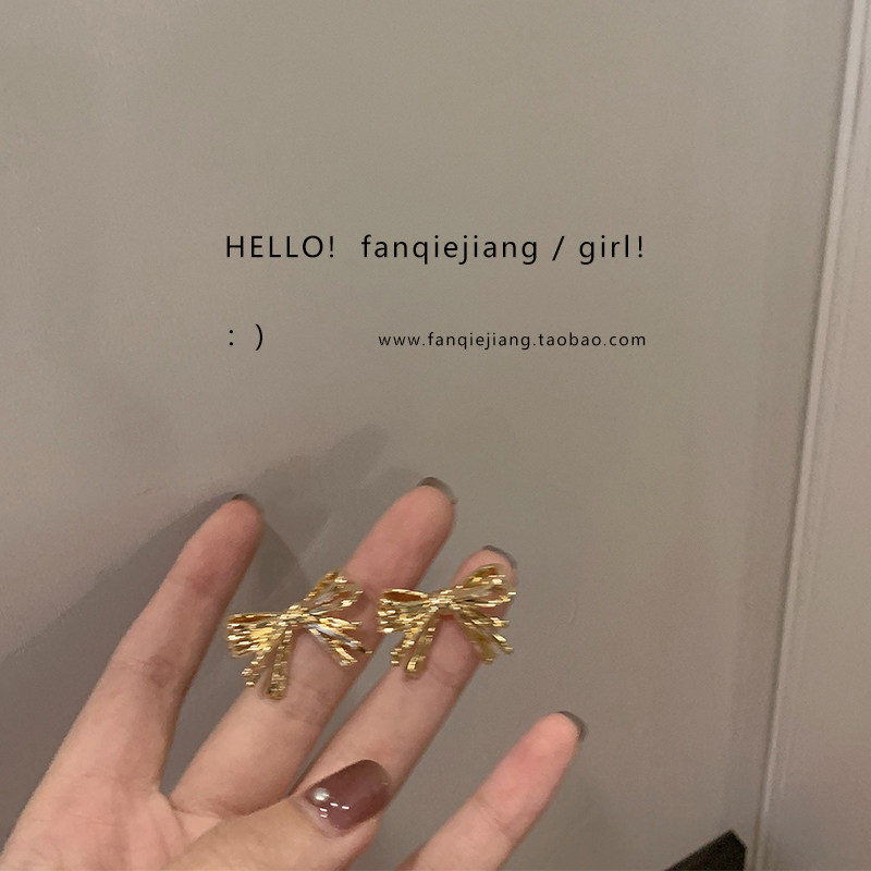 一只番茄酱定制款个性稻草蝴蝶结耳环耳钉925银针,饰品/流行首饰/时尚饰品新,耳环,淘宝优惠券,粉丝福利购,淘宝优惠卷