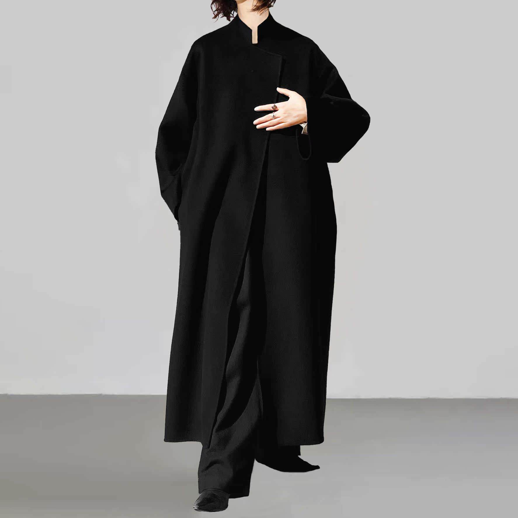 陈小满原创设计手工拱线精纺纯羊绒双面毛呢外套女2025冬新款大衣,女装/女士精品,羊绒大衣,淘宝优惠券,粉丝福利购,淘宝优惠卷