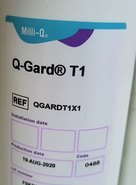 密理博全新过滤柱 milli- Q–GARD     QGARDT1X1