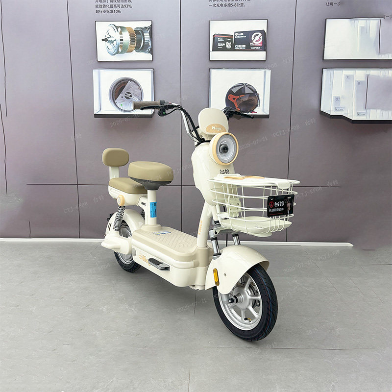 台铃电动车圆圆轻摩长续航新国标电轻摩男女通用上班通勤台铃圆圆