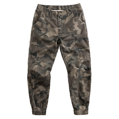 长裤+束脚+工装+迷彩+休闲裤