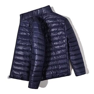 立领外卖骑手轻便薄款 短款 外套上衣 轻薄羽绒服男士 清仓捡漏秋冬季