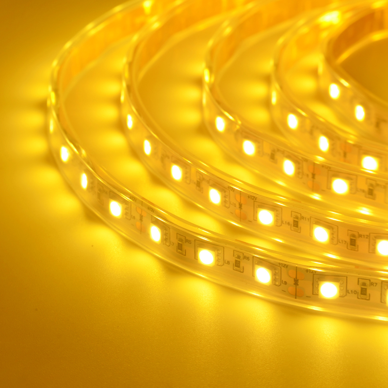 暖黄光12v贴片酒柜灯带