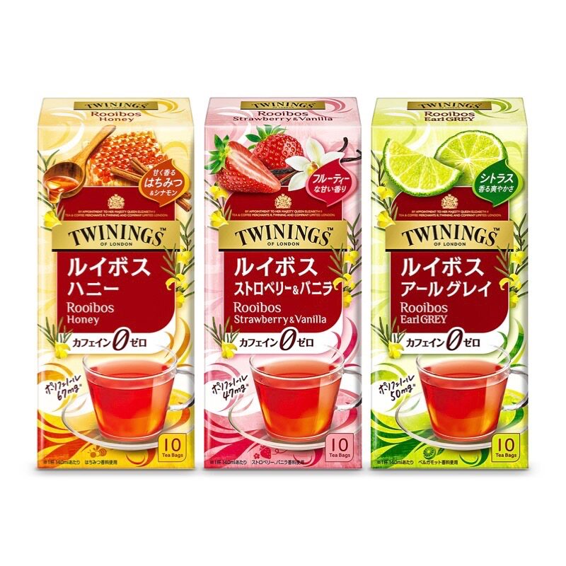 低热量无咖啡因川宁twinings路易波士茶日本版rooibosルイボス