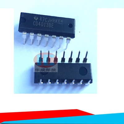 焊机维修常用集成块 CD4013BE  点焊机常用IC集成块4013