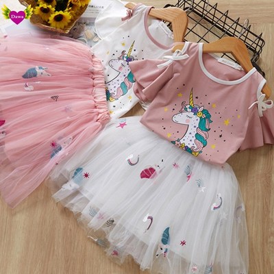 Children Clothes Kids Fluffy Cake Smash Dress Girls Birthday