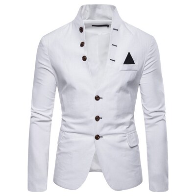 西服男Weding Casual Blazer Men Fashion Slim Fit Jacket Suits