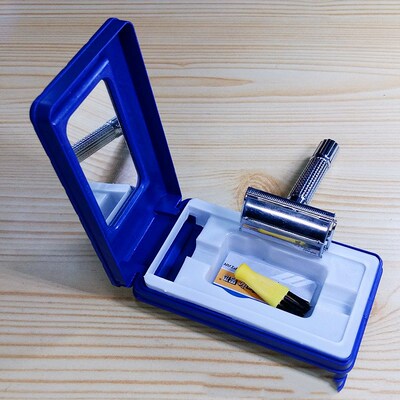 Classic Double Edge Chrome Shaving Safety Razor 手动剃须刀片
