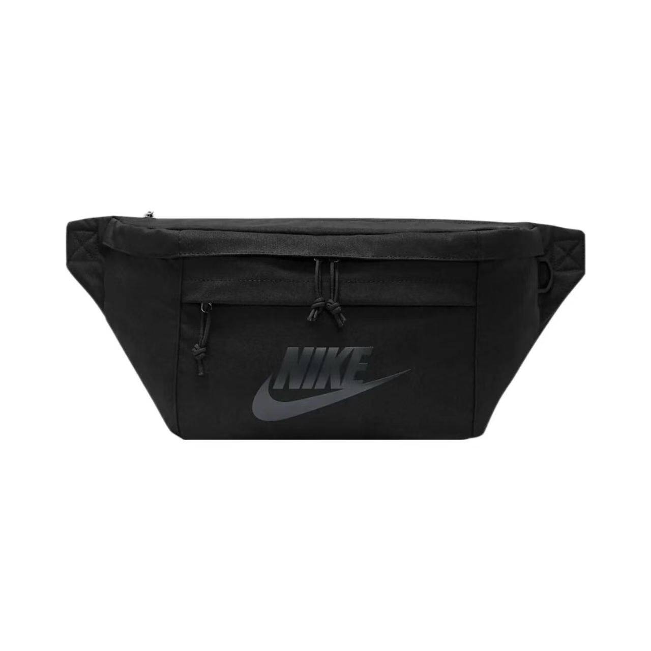 【王一博同款】Nike 大容量品牌运动腰包胸包 黑灰
