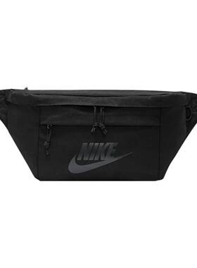 【王一博同款】Nike 大容量品牌运动腰包胸包 黑灰