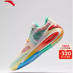 安踏KT10丨氮科技专业篮球鞋抗扭支撑实战碳板篮球鞋112511101