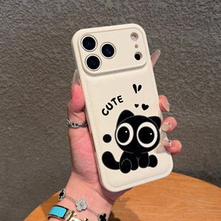 罗小黑战记二手机壳苹果无限小黑猫小学生周边保护壳鹿野师姐联名